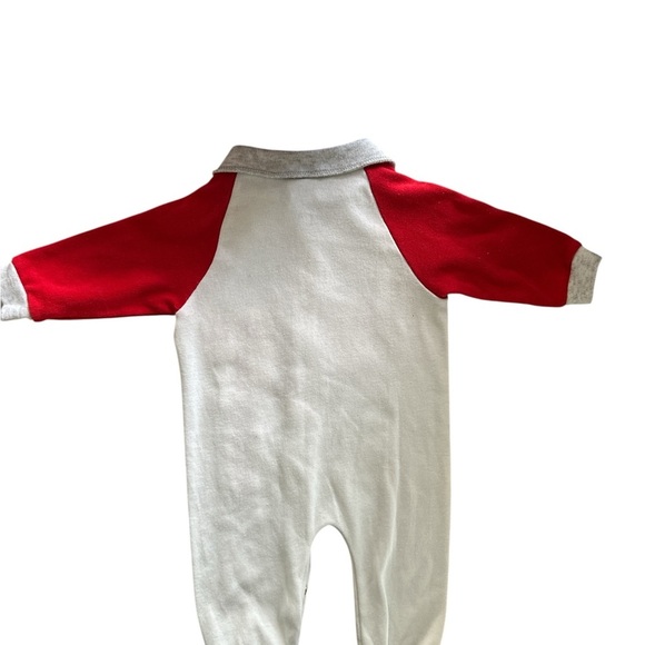 Little King 6 Months Ohio State University Snap Closure Baby Jersey PJ One Piece - Picture 2 of 5